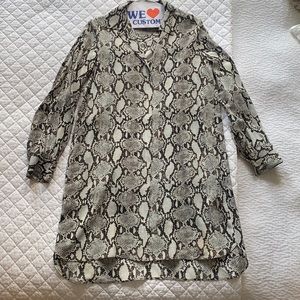 Size 4 Club Monaco shirt dress